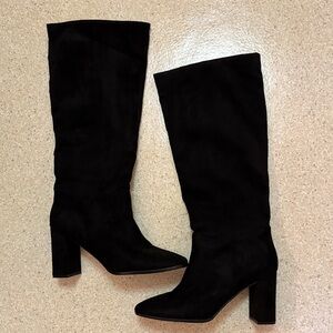 Express Black Knee-High Boots